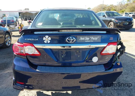 2013 Toyota Corolla S from USA, damaged, VIN 5YFBU4EE0DP142997